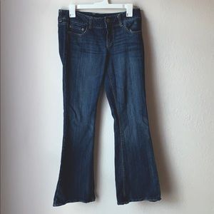 American Eagle Dark Wash Artist Stretch Jeans